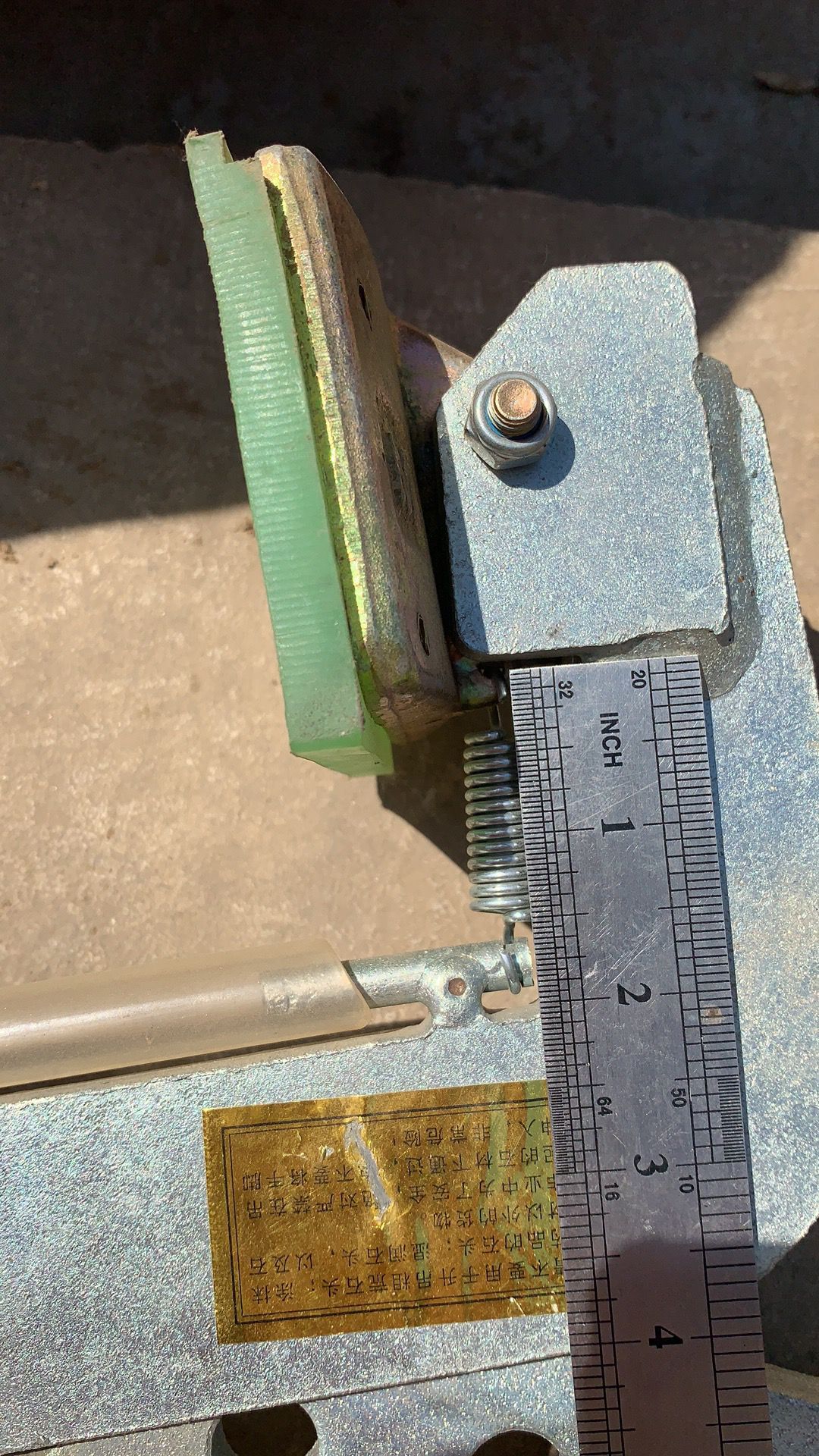 石材用吊夾具夾臂長度圖片細(xì)節(jié)尺寸--河北東圣吊索具制造有限公司--石材夾具|小型攪拌機(jī)|液壓堆高車|手動叉車